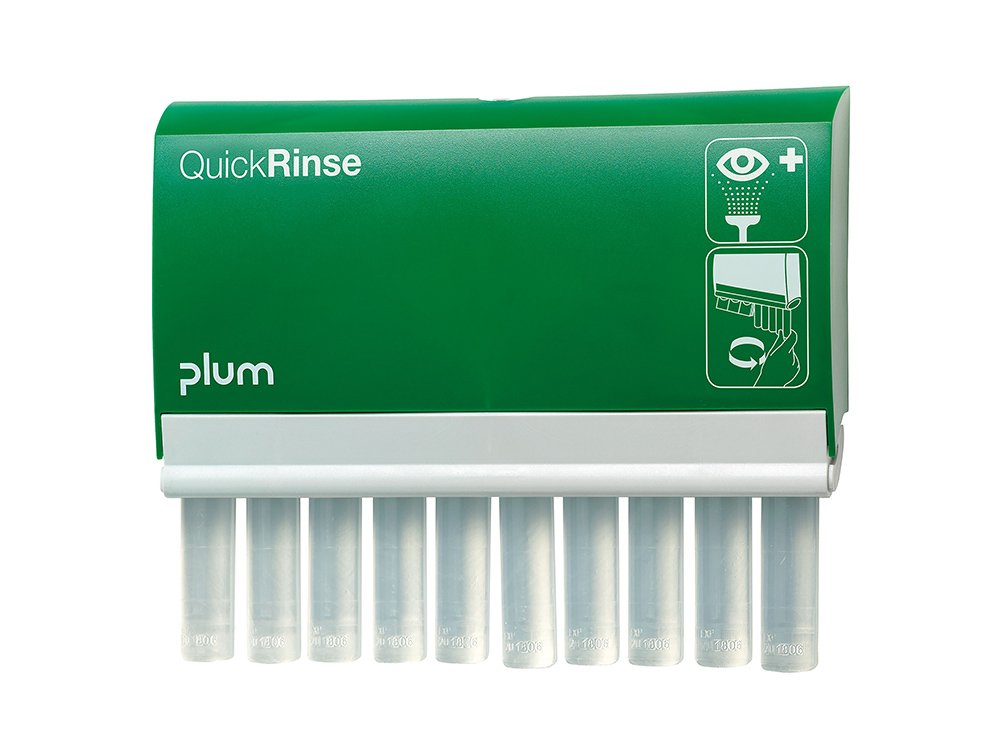 Plum QuickRinse Augenspülstation, mit 2 x 5 Augenspülampullen Plum QuickRinse Augenspülstation, mit 2 x 5 Augenspülampullen