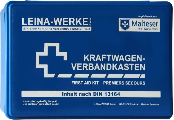 KFZ-Verbandkasten, blau