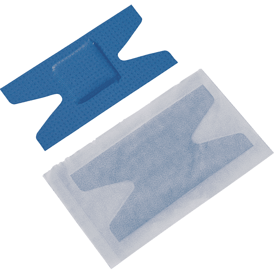 Fingergelenkverbände, detectable, elastisch, 7,5 cm x 3,8 cm, 50 Stück im Karton Fingergelenkverbände, detectable, elastisch, 7,5 cm x 3,8 cm, 50 Stück im Karton