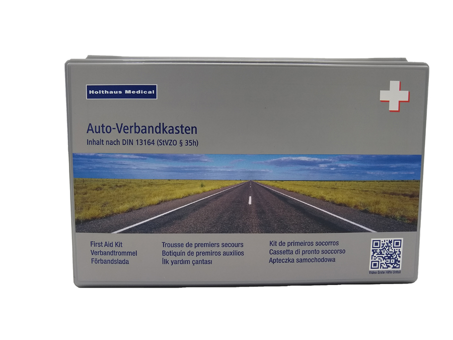 KFZ-Verbandkasten, grau KFZ-Verbandkasten, grau