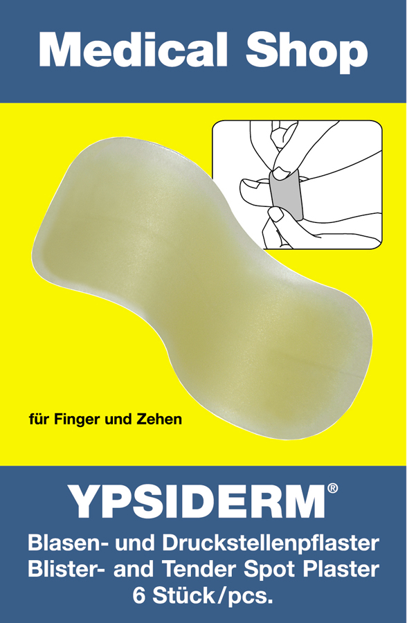 YPSIDERM Blasenpflaster für Finger und Zehen, 6 Stück YPSIDERM Blasenpflaster für Finger und Zehen, 6 Stück