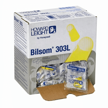 Honeywell Gehörschutzstöpsel Bilsom 303 L, Verteilerbox, 200 Paar Honeywell Gehörschutzstöpsel Bilsom 303 L, Verteilerbox, 200 Paar