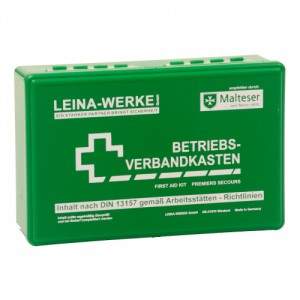 Betriebsverbandkasten Klein, mit Wandhalterung Betriebsverbandkasten Klein, mit Wandhalterung
