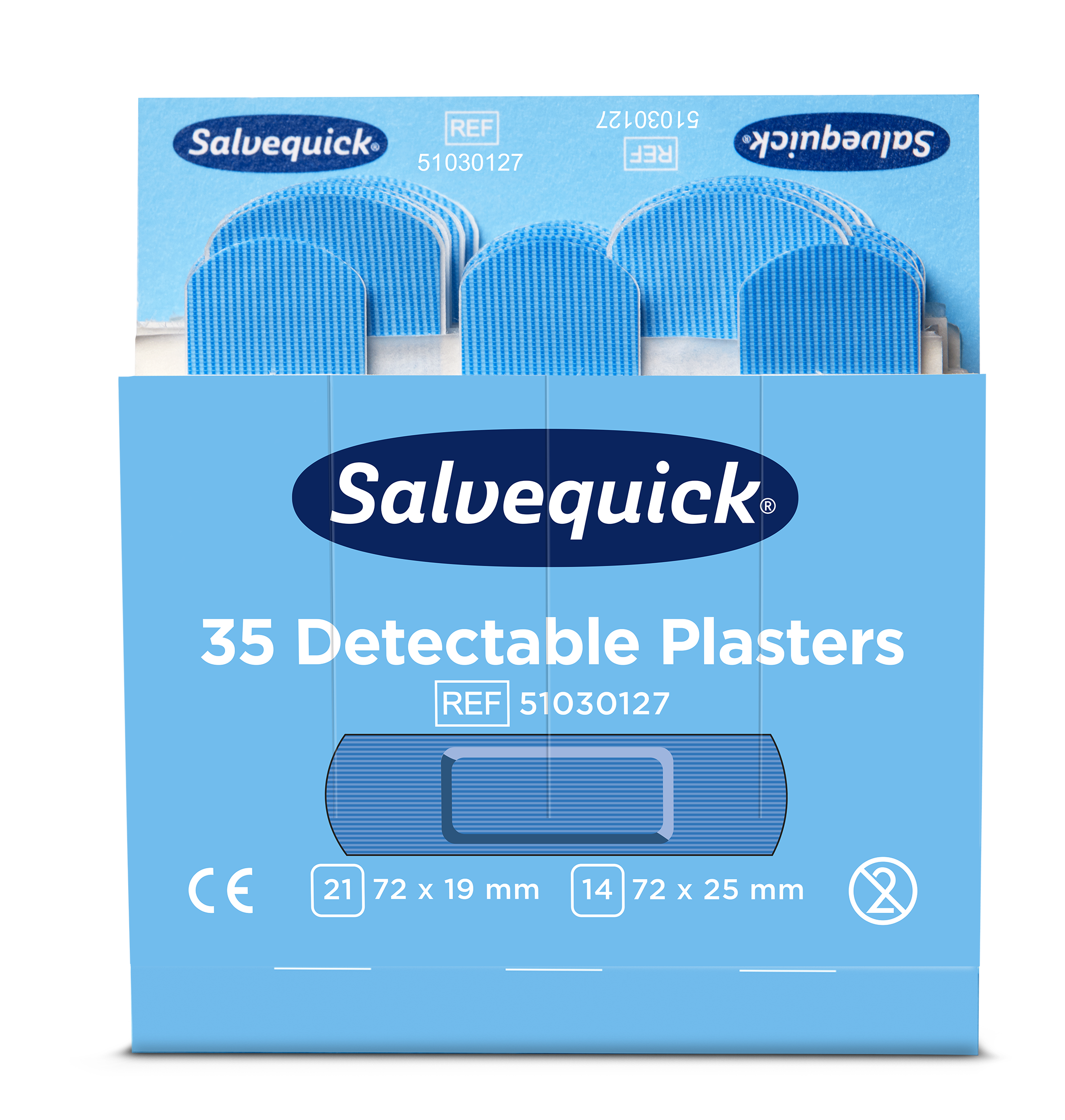 Salvequick®-Refill-Einsatz - Detektierbar 6735 Salvequick®-Refill-Einsatz - Detektierbar 6735